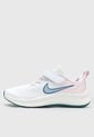 Tenis Running Blanco-Rosa-Azul-Verde Nike Kids Nike Star Runner 3 Z de Nike