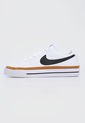 Tenis Lifestyle Blanco-Cafe-Negro Nike Court Legacy de Nike