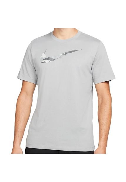 Camiseta Nike Dri-fit Training-Gris Claro