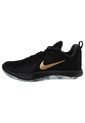 Running Negros-Dorados Nike Fly.By Low de Nike