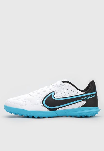 Guayo Blanco-Negro-Turquesa Nike Kids Jr. Legend 9 CLub