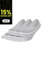 Medias Nike Everyday Ltwt Foot 3Pr Hombre-Blanco de Nike