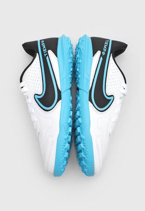 Guayo Blanco-Negro-Turquesa Nike Kids Jr. Legend 9 CLub