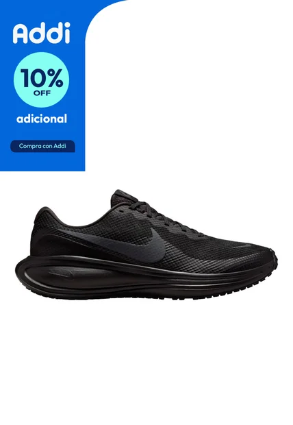 Tenis Nike Revolution 8 Hombre-Negro