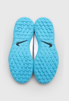 Guayo Blanco-Negro-Turquesa Nike Kids Jr. Legend 9 CLub