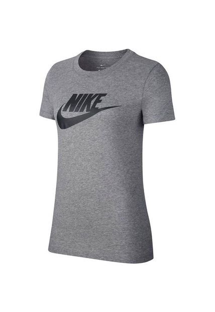 Camiseta Nike Sportswear Essential Para Mujer-Gris