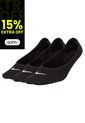 Medias Nike W Nk Everyday Ltwt Foot 3Pr-Negro de Nike