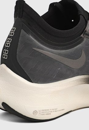 Tenis Running Gris-Negro-Blanco Nike Zoom Fly 4