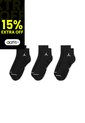 Medias Nike Jordan Everyday Cush Ankle 3Pr - Hombre-Negro de Nike