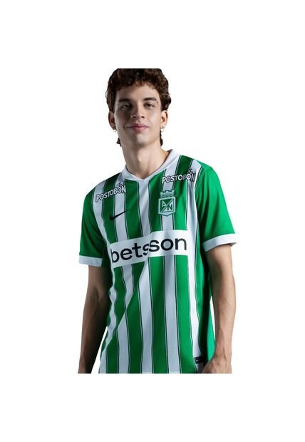 Camiseta De Futbol Nike Atlético Nacional Hombre-Verde