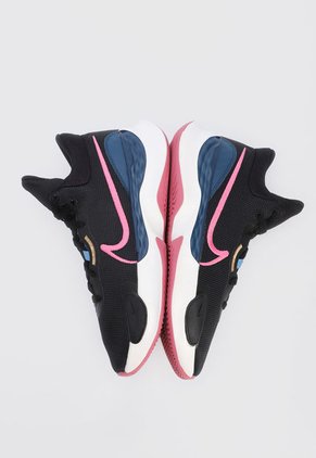 Tenis Basketball Negro-Fucsia-Azul Navy Nike Renew Elevate III