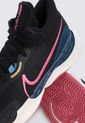 Tenis Basketball Negro-Fucsia-Azul Navy Nike Renew Elevate III de Nike