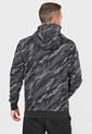 Buzo Negro-Gris-Naranja Nike Sportswear Club Fleece de Nike
