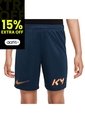 Pantaloneta Nike Kylian Mbappé Academy 23 Niño-Azul de Nike