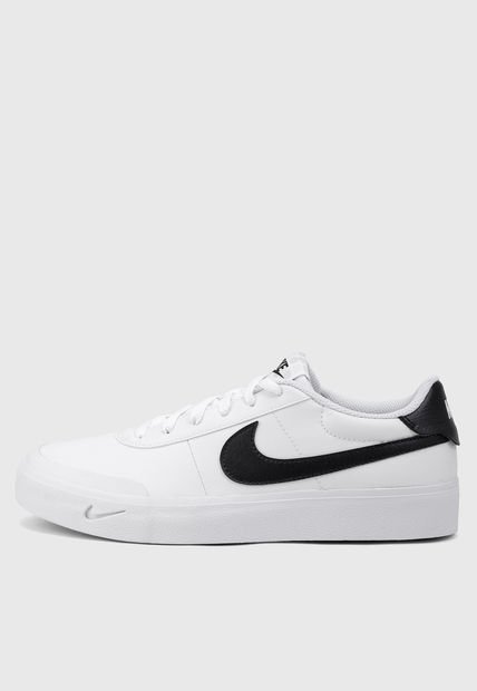 Tenis Lifestyle Blanco-Negro NIKE Court Shot