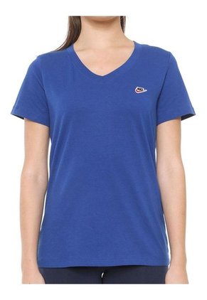 Camiseta Nike Sportswear Para Mujer-Azul Rey