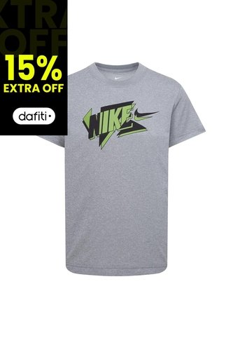 Camiseta Nike Nkb Adp Df Tee Niño-Gris Nike