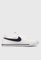 Tenis Lifestyle Blanco-Azul Navy NIKE Court Legacy de Nike