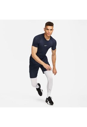 Nike Camiseta Nike Hombre M Np Dri-Fit Tight Top Ss - Azul Camiseta