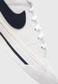 Tenis Lifestyle Blanco-Azul Navy NIKE Court Legacy de Nike