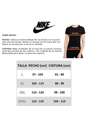 Camiseta Nike Womens Nike Pro All Over Para Mujer-Negro
