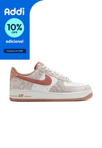 Tenis Nike Air Force 1 07 Lv8 Emb Hombre-Blanco Nike