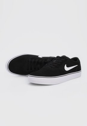 Tenis Skateboarding Negro-Blanco Nike Chron 2