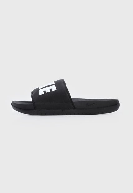 Playera Negro-Blanco Nike Nike Offcourt Slide