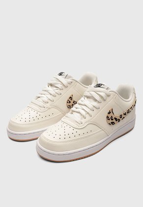 Tenis NIKE Court Vision Beige