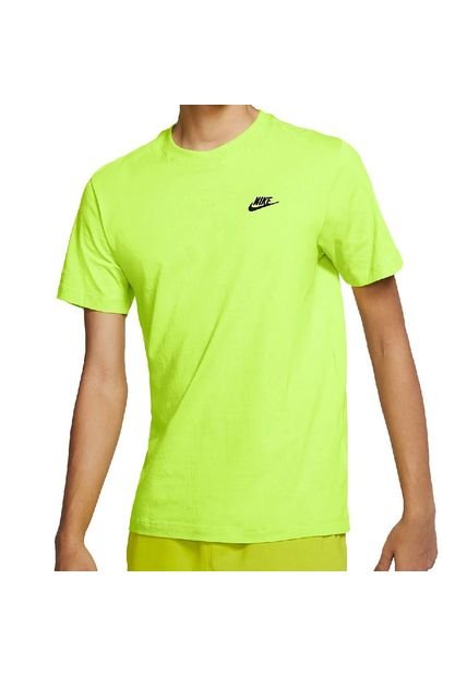 Camiseta Nike Sportswear Club-Verde