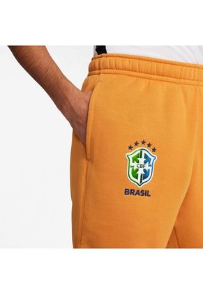 Nike Pantalon Nike Hombre CBF M Nsw Club Jggr Bb - Naranja Pantalón
