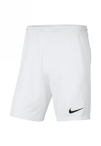 Pantaloneta Nike Park Iii Para Hombre-Blanco Nike