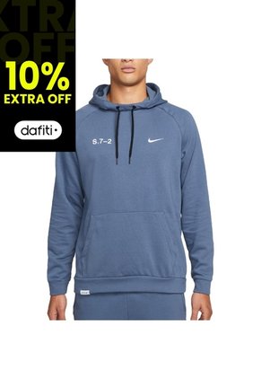Hoodie Nike Dri Fit Training '72-Azul Grisaceo