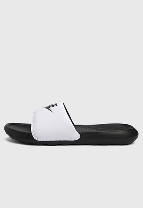 Playera Negro-Blanco Nike Victori One Slide
