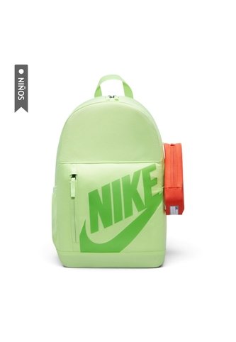 Morral Nike Elemental 20L Niño-Verde/Naranja Nike