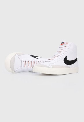 Tenis Lifestyle Blanco-Plateado Nike Blazer Mid '77 VNTG