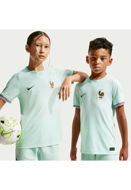 Camiseta Niños Nike Francia Visitante 2026 Verde