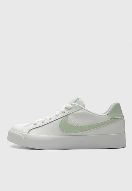 Tenis Lifestyle Blanco-Verde Menta NIKE Court Royale AC