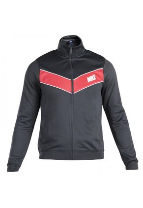 Chaqueta Nike Gris-Rojo