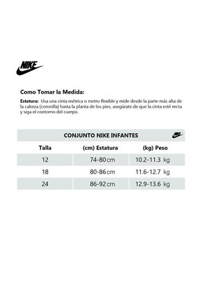 Conjunto Nike B Nsw Hbr Cargo Short Infantes-Blanco/Verde