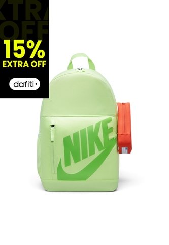 Morral Nike Elemental 20L Niño-Verde/Naranja Nike