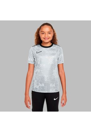 Camiseta Nike Niño Dri-Fit Academy Pro Ss Top Gx - Gris - Fútbol | Uso Casual Y Entrenamiento