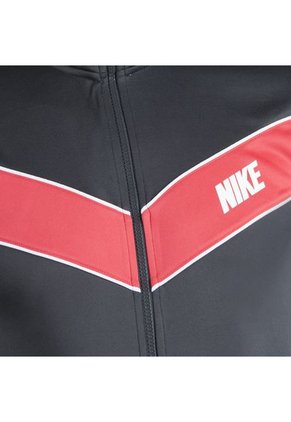 Chaqueta Nike Gris-Rojo