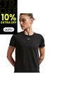 Camiseta Nike W One Classic Df Ss Top Mujer-Negro de Nike