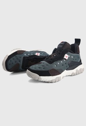 Tenis Lifestyle Negro-Verde-Blanco Nike Jordan Delta 2