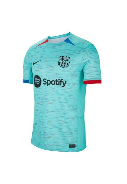 Camiseta Deportiva Hombre Nike FC Barcelona 2023/24 Stadium Third Azul