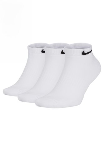 Medias Nike Everyday Cush Low 3Pr - Hombre-Blanco Nike