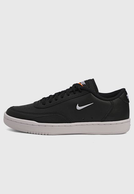 Tenis Lifestyle Negro-Blanco Nike Court Vintage