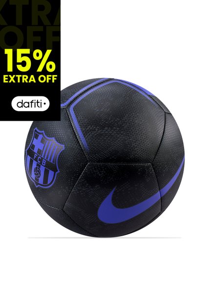 Balon De Futbol Nike Fc Barcelona No. 5-Negro