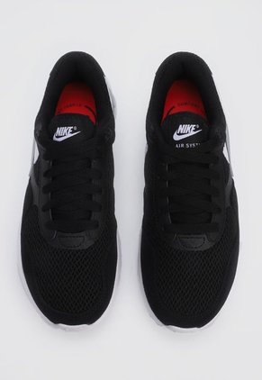 Tenis Lifestyle Negro-Blanco-Gris Nike Air Max System